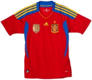 Spain Home Youth Jersey Red, Small  Sports Fan Jerseys  Clothing