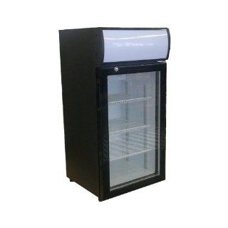 Beverage Air CTR3 1 B Countertop Display Refrigerator with Glass Door   3 Cu. Ft., 115V   Kitchen Small Appliances