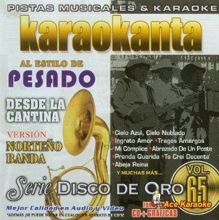 Karaokanta KAR 1765 Disco de Oro   Desde la cantina   1 Banda Spanish CDG Music