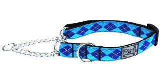 RC Pets Products 1 Inch Pets Training Martingale Collar, Large, 14 by 20 Inch, Preppy  Pet Choke Collars 