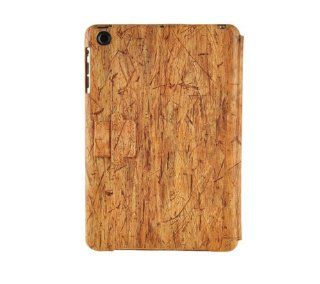 Brown scratch Wooden grain texture series case for ipad mini with bulid in stand angles Computers & Accessories