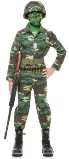 Army G.I. Camouflage Kids Costume Clothing