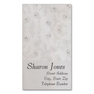 Silver Embossed Business Cards