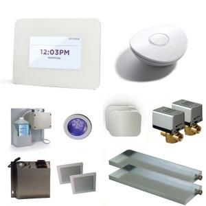 Mr. Steam iDream 2 Package with iSteam Programmable Touch Screen Control for Steam Bath Generator in White IDREAM2 WHITE