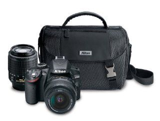 Nikon D3200 24.2 MP CMOS Digital SLR Camera with 18 55mm and 55 200mm Non VR DX Zoom Lenses Bundle  Camera & Photo