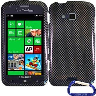 Gizmo Dorks Hard Skin Snap On Case Cover for the Samsung ATIV Odyssey, Carbon Fiber Cell Phones & Accessories