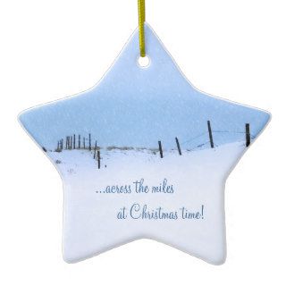 Across the Miles Christmas Ornament