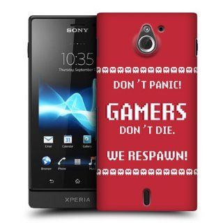 Head Case Designs Don't Die A Gamer's Life Hard Back Case Cover for Sony Xperia sola MT27i Cell Phones & Accessories