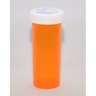 Amber Prescription Vial with Easy open Safety Cap 6Dram, 600/CS Science Lab Sample Vials