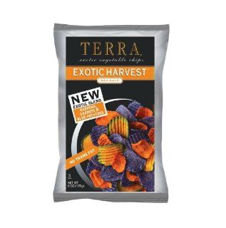 Terra Exotic Harvest Sea Salt Chips, 6 Ounce Bags (Pack of 12)  Potato Chips And Crisps  Grocery & Gourmet Food