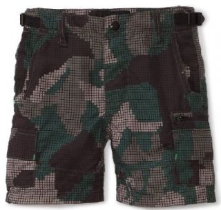 Hurley Baby Boys Infant Camo Tech Board Short, Army Green, 18 Months Infant And Toddler Jeans Clothing