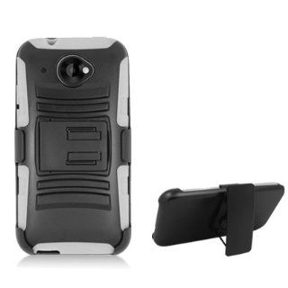 AIMO Xtreme Rugged Armor Case w/ Holster & Swivel Belt Clip Combination for HTC Zara / Desire 601 [Virgin Mobile] Cell Phones & Accessories