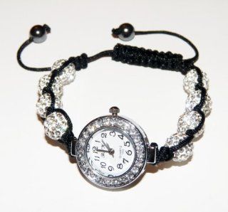 Hidden Gems (W602) Rhodium Plated Watch Will Fit Pandora/Troll/Chamilia Style Charms And Beads at  Women's Watch store.