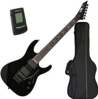 ESP Guitars LTD KH 602 Kirk Hammett Signature Electric Guitar w/Floyd Rose, Wireless System/Tuner, and Gig Bag Musical Instruments