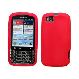 Soft Skin Case Fits Motorola XT603 Pax Admiral Red Skin Sprint Cell Phones & Accessories