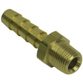 TPI A603 Brass Fitting, 1/8" NPT x 1/4" Barb, For Combustion Analyzers Leak Detection Tools