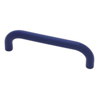 Liberty P604AEQ B C 96mm Plastic Cabinet Hardware Handle Wire Pull, Blue   Cabinet And Furniture Pulls  