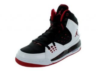 Air Jordan SC 1 (Kids)   White / Gym Red Black White, 4.5 M US Basketball Shoes Shoes