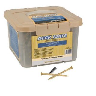 DeckMate #8 1 5/8 in. Phillips Square Flat Head Wood Screws (25 lb. Pack) 06162