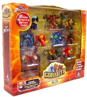 Gormiti Series 1 Mini Figure 10 Pack Assortment B (Tasarau) Toys & Games