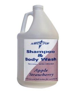 Medline Shampoo & Body Wash with Fruit Fragrance Gallon size   Case of 4  Body Skin Care Products  Beauty