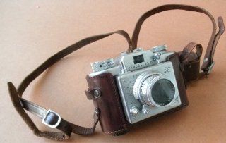 Vintage Samoca 35 III 35mm Camera with Leather Case   Untested  Instant Film Cameras  Camera & Photo