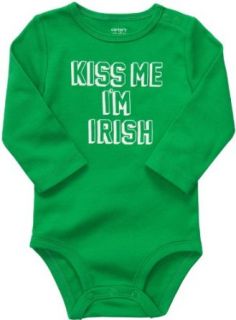 Carter's Bodysuit   Kiss Me I'm Irish NB Infant And Toddler Bodysuits Clothing
