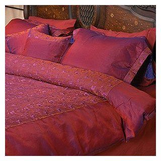 Embroidered Duvet Comforter Cover Set   Full/Queen  