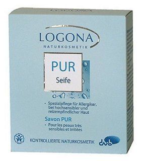 Logona Naturkosmetik Soap   Fragrance Free    3.5 oz Health & Personal Care