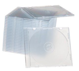 Memorex 32021926 Clear Slim Jewel Cases   25 Pack (Discontinued by Manufacturer) Electronics