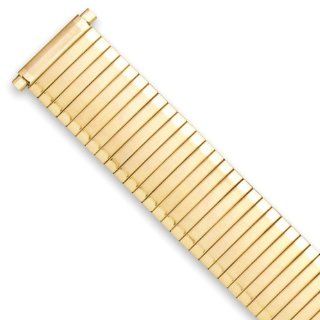 Men's Expansion Stretch Watch Band   Gold (fits 16mm to 20mm) Watches