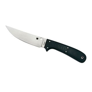 Spyderco Wilson Southfork Micarta Plainedge Knife with Sheath Spyderco Hunting Knives