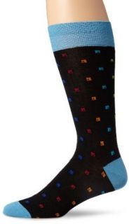 BUGATCHI Men's Any Day Socks, Sky, One Size at  Mens Clothing store