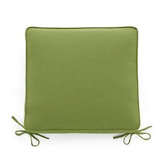Outdoor Chair Cushion   Green, 19"W x 18"D, Double Piped   Frontgate  Patio Furniture Cushions  Patio, Lawn & Garden