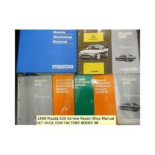 1998 Mazda 626 Service Repair Shop Manual SET HUGE OEM FACTORY BOOKS 98 mazda Books