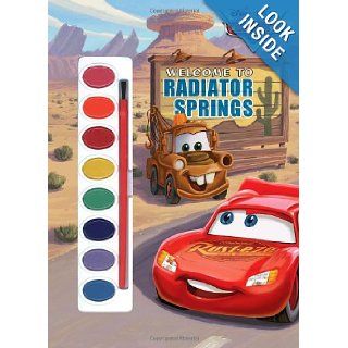 Welcome to Radiator Springs (Disney/Pixar Cars) (Paint Box Book) RH Disney 9780736427494 Books