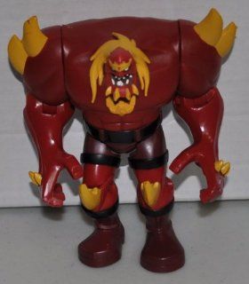 Doomsday (Red Justice Lords Version)   Justice League Unlimited   DC Universe   Action Figure JLA JLU   Collectible Replacement Figure Loose (OOP Out of Package) 
