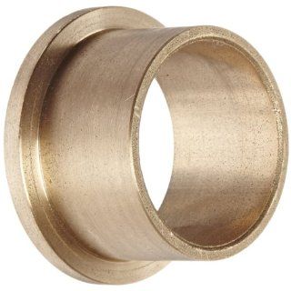 Bunting Bearings FFM040046030 40.0 MM Bore x 46.0 MM OD x 56.0 MM Length 30.0 MM Flange OD x 5.0 MM Flange Thickness Powdered Metal SAE 841 Flanged Metric Bearings Flanged Sleeve Bearings