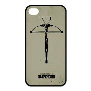 Custom Walking Dead Stylish Hard Case Cover Skin for Iphone 4 4S Cell Phones & Accessories
