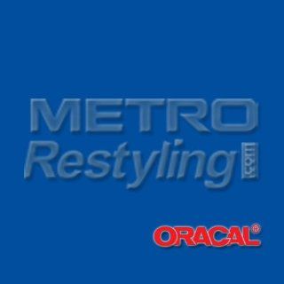 Oracal 631 Matte TRAFFIC BLUE Wall Graphic, Craft, Cricut & Sign Vinyl Decal Adhesive Backed Sticker Film 24"x12" Automotive
