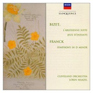 Bizet L'arlesienne Suites/Franck Symphony Music
