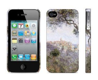 iPhone 4 / 4S Case Bordighera Italy 1884 Claude Monet Cell Phone Cover Cell Phones & Accessories