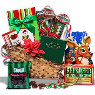 Gourmet Holiday Sleigh™  Christmas Gift Basket  Grocery & Gourmet Food