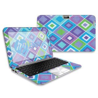 MightySkins Protective Skin Decal Cover for HP Envy x2 Laptop with 11.6" screen Sticker Skins Pastel Argyle Electronics