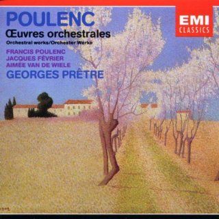Poulenc Orchestral Works Music