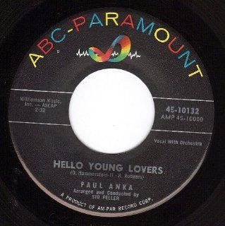 Hello Young Lovers/I Love You In The Same Old Way (NM/VG++ 45 rpm) Music