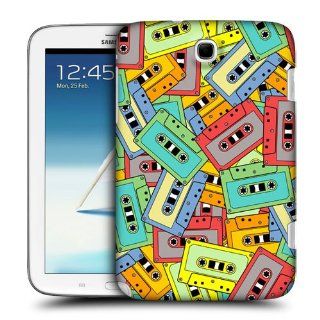 Head Case Designs Cassette tape Vintage Item Patterns Hard Back Case Cover for Samsung Galaxy Note 8.0 N5100 N5120 Cell Phones & Accessories