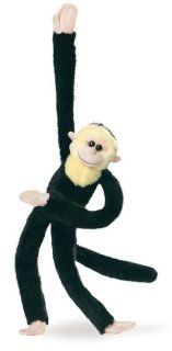 Wild Republic 17" Hanging Monkey Black Capuchin Toys & Games