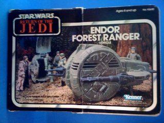 Vintage 1983 Star Wars Return of the Jedi ROTJ Endor Forest Ranger Vehicle Toys & Games