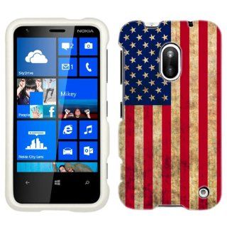 Nokia Lumia 620 Retro American Flag Phone Case Cover Cell Phones & Accessories